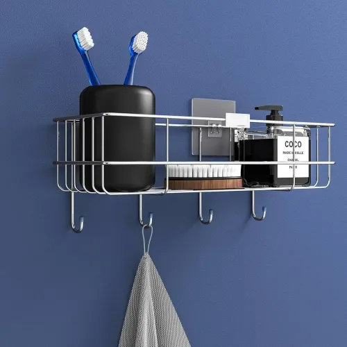 Image of Boniry Stainless Steel Bathroom Shelf for Wall