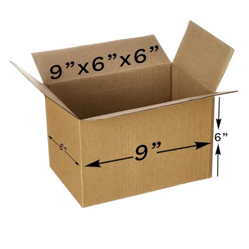 Image of BonKaso 3-Ply Corrugated Packaging Boxes, Pack of 10