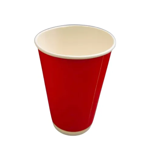 Image of BonKaso 480ml Double Wall Disposable Beer Glasses
