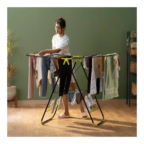 Image of BonKaso Alloy Steel Foldable Cloth Dryer Stand