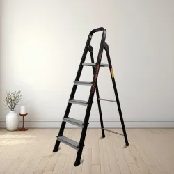 Bonkaso Climb Lite Pro 5 Steps Foldable Aluminium Ladder Load Capacity upto 120kg