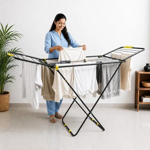 Image of BonKaso Foldable Cloth Drying Stand