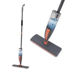 BonKaso Spray Mop with Refillable 420ml Bottle