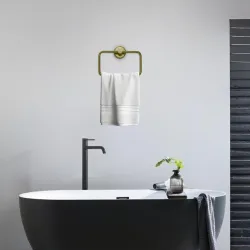 BonKaso SS304 Square Towel Ring