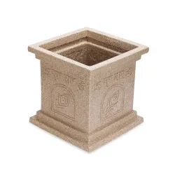BonKaso Tulsi Pot 8 Inch Perfect Gamla Pooja Decor