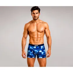 BONO Men's Printed Trunks Regular Fit Cotton Blend Anti-Bacterial Microfibre Comfortable Waistband Underwear