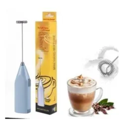 Bonsenkitchen Electric Milk Frother Handheld Drink Mixer, Milk Foam Maker for Bulletproof Coffee, Matcha, Stainless Stee