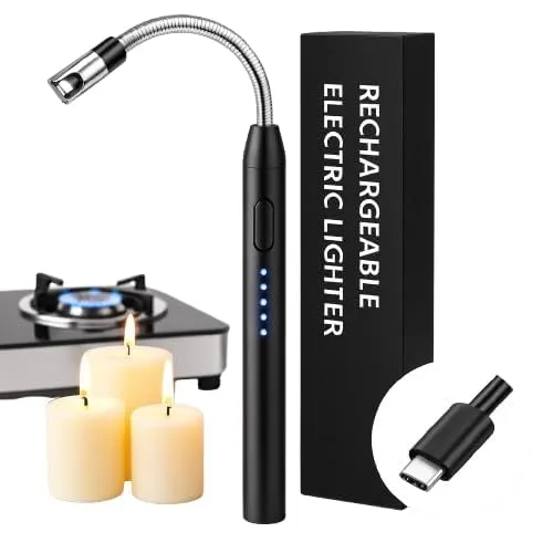 Image of Bonsenkitchen USB Plasma Rechargeable Electric Gas Lighter