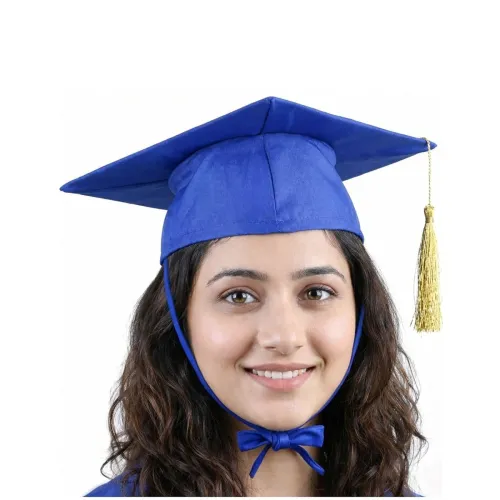 Image of BookMyCostume Blue Graduate Scholar Cap