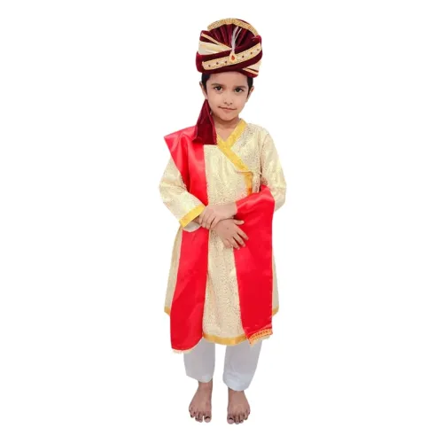 Image of BookMyCostume Indian Hindu Wedding Dulha Groom Kids 