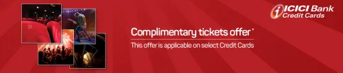 Image of BookMyShow: Get Complimentary Tickets with ICICI Bank Credit Card