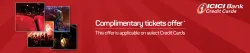 BookMyShow: Get Complimentary Tickets with ICICI Bank Credit Card