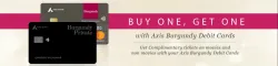 BookMyShow Offer : Buy 1 & Get 1 with Axis Bank Burgundy Debit Card