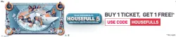 BookMyShow Offer : BOGO Movie Tickets up to ₹150 Off for Housefull movie only