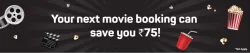 BookMyShow Offer : Get ₹75 Off on Your movie tickets 