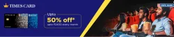 BookMyShow Offer: 50% Off up to ₹2400 every month with HDFC Bank Times Card Offer