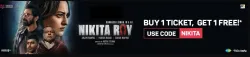 BookMyShow Offer : BOGO Free upto ₹250 for Nikita Roy Movie
