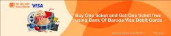 BookMyShow Offer : BOGO Ticket Free using BOB Visa Debit Cards