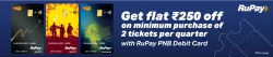 BookMyShow Offer : Flat ₹250 Off with PNB Debit Card Offer On Minimum Purchase of 2 Tickets