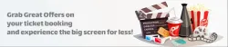 BookMyShow Offer : Get 15% on movie tickets at select partner cinemas
