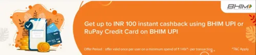 Image of BookMyShow Offer : Get upto ₹100 Off With BHIM Upi or Rupay Credit Card 