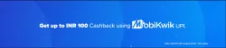 BookMyShow Offer : Upto ₹100 Cashback using Mobikwik UPI
