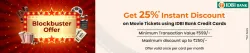 BookMyShow Offers: 25% Discount upto ₹250 With IDBI Bank Credit Cards On Minimum Spends of ₹500