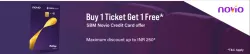 BookMyShow Offers: Buy one Get one ticket Upto ₹250 with SBM Novio Credit Card
