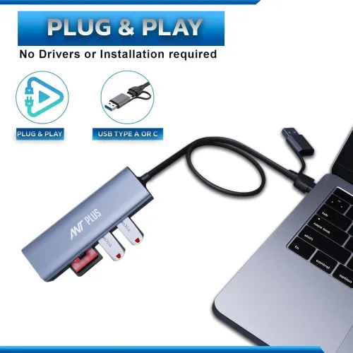 Image of Booster 601 USB C 3.0/3.2 gen 2 Cables SSD Card Reader