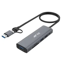 Booster 6-in-1 USB-C Hub with SSD Card Reader