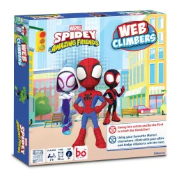 Borad Marvel Spidey and His Amazing Friends Board Game | Climb with The Help of Allies to Reach The top While avoiding The Traps Set by Notorious Villains| Ages 3 and Up | for 2 to 6 Players