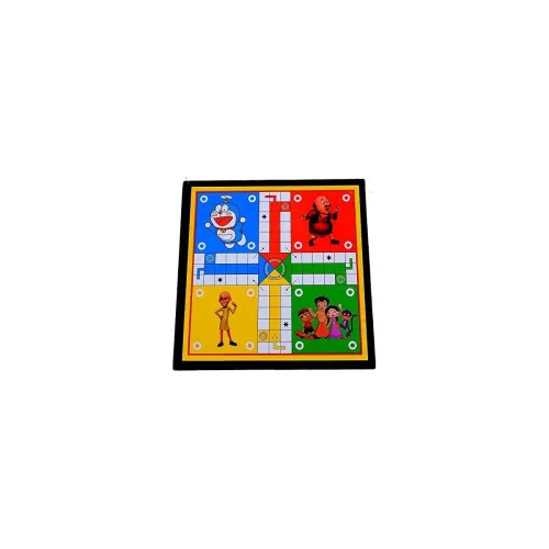 Image of UTE SPORTS Bord Game 12x12 inches Wooden Board Ludo