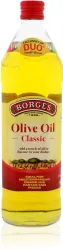 BORGES Classic Olive Oil Glass Bottle  (1 L)