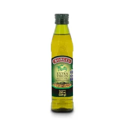 Borges Fruity Extra Virgin Olive Oil - 250 ml | Unrefined & Cold Pressed Oil|Packed in Spain|Sweet & Fruity Flavour