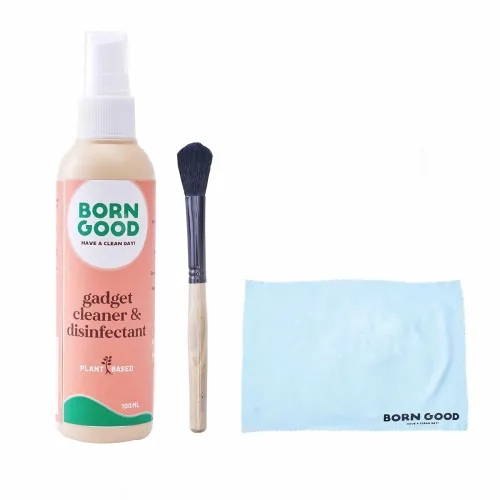 Image of Born Good 3-in-1 Plant-Based Electronics & Gadget Disinfectant Cleaner Kit