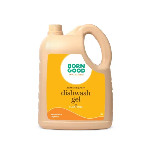 Image of Born Good Dishwash Gel 5L – Citrus, Tough on Grease, Safe & Non-Toxic