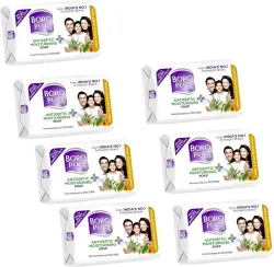 BOROPLUS Antiseptic + Moisturing Soap with Neem (125g x 7)