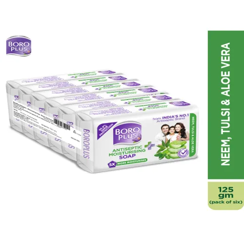 Image of BOROPLUS Antiseptic Moisturising Soap Pack of 6 (125g Each)