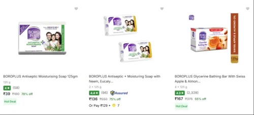 Image of Boroplus Bath Soap starting at ₹39