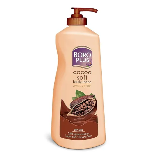 Image of BOROPLUS Boro Plus Cocoa Soft Body Lotion For Skin Combination, 400 Ml, 1 Count
