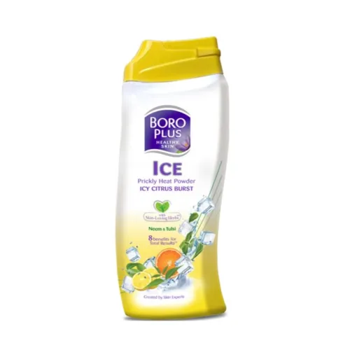 Image of BoroPlus Prickly Heat Powder (Icy Citrus Blast, 400g)