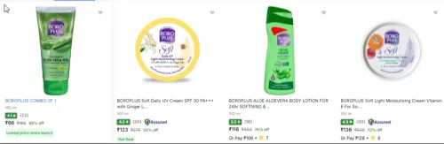 Image of BOROPLUS products up to 74% Discount 