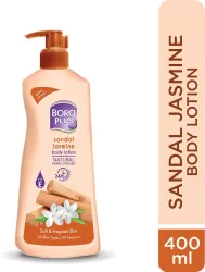 BOROPLUS Sandal & Jasmine Body Lotion (400 ml)