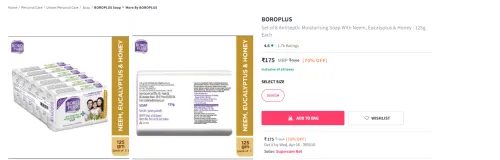 Image of BOROPLUS Set of 8 Antiseptic Moisturising Soap 