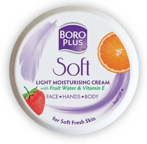 Image of BOROPLUS Soft Light Moisturising Cream|Light & Non-sticky|Provides 24 hour moisturisation  (200 ml)