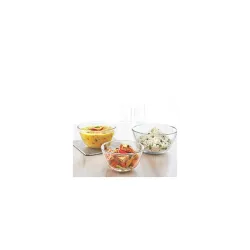 Borosil Glass Mixing Bowl - 900ml Set of 3