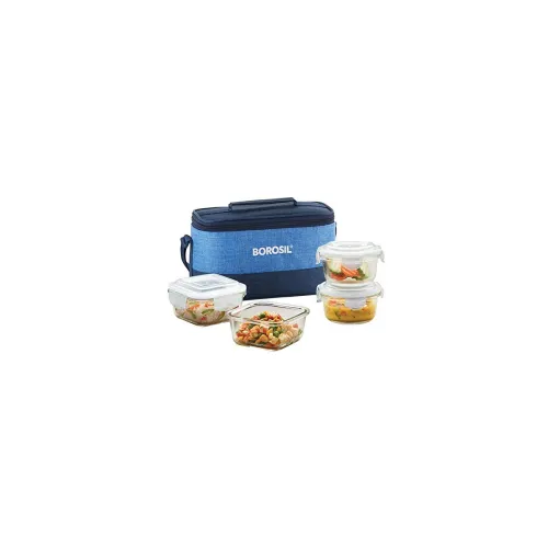 Image of Borosil Universal Lunchbox | 4pc 