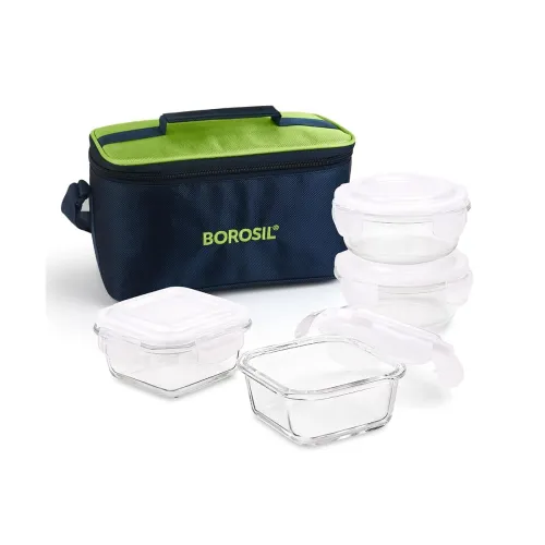 Image of Borosil Universal Lunchbox Set of 4