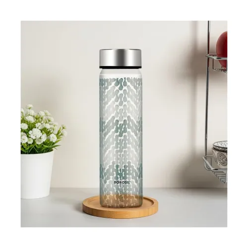 Image of Borosil Vista 550ml Wide Mouth Bottle