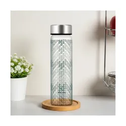 Borosil Vista 550ml Wide Mouth Bottle